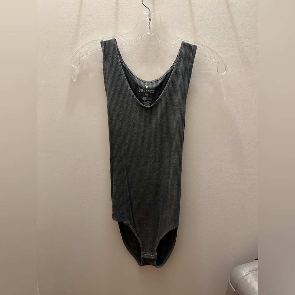 Green American Eagle Bodysuit